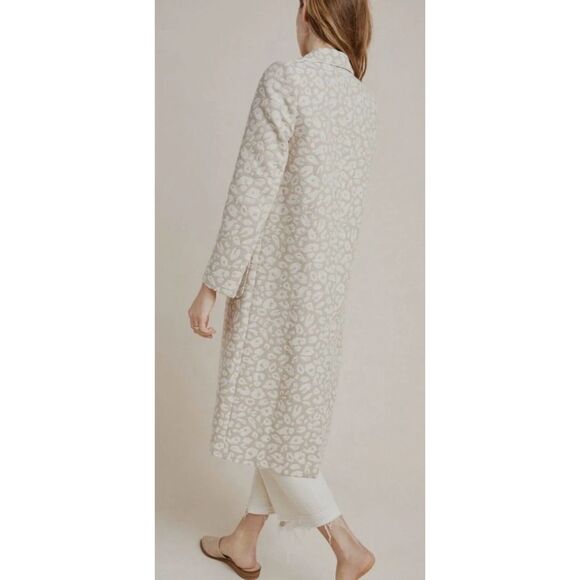 Anthropologie Helene Berman London JACQUARD LEOPARD Large L - Picture 4 of 9